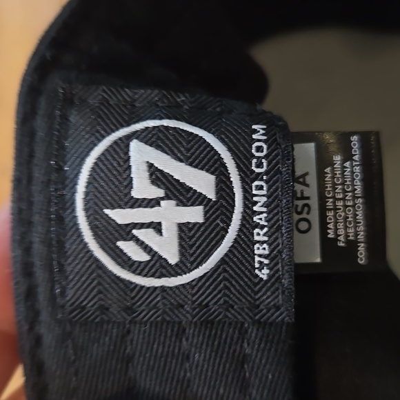 NWT New York '47 Brand 2 Tone MLB Adjustable Strapback Hat Dad Cap - Picture 9 of 10